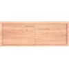 Qnhdfrt Ripiano Legno Massello Rovere 140x50 cm Piano Tavolo Bordi Vivi | Ideale come piano per scrivania in studio o lavabo in bagno. Lastra in vero legno con venature naturali uniche.