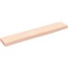 Qnhdfrt Ripiano in Legno Massello di Rovere 60x10x2 cm non Trattato | Asse rustica con bordi vivi per bagno, soggiorno o cucina. Ideale come piano d'appoggio per mobile o scrivania.