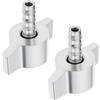 ECSiNG 2 raccordi di riempimento M16 x 1,5 per tubi flessibili di riempimento per camion da 6 mm che riempiono serbatoi di aria compressa sgonfiaggio
