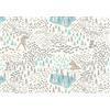 Komar Disney IADX8-057 - Carta da parati in tessuto non tessuto, motivo: Bambi Woodland, dimensioni: 400 x 280 cm (larghezza x altezza)