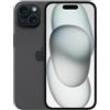 Apple iPhone 15 128GB Black Smartphone 5G Nero RAM 6GB Indian Spec Garanzia EU