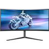 Philips Evnia 6000 34M2C6500/00 Monitor PC 86,4 cm (34") 3440 x 1440 Pixel Wide Quad HD QD-OLED Grigio [34M2C6500/00]