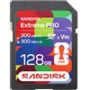 SanDisk Memoria flash SanDisk Extreme PRO 128 GB SDXC UHS-II [SDSDXDM-128G-GN4IH]