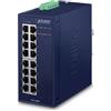 PLANET IGS-1600T switch di rete Non gestito L2 Gigabit Ethernet (10/100/1000) Blu [IGS-1600T]