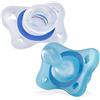 Chicco Mini Gommotto in Silicone per Neonati da 2 a 6 Mesi, Physioforma, Morbido, Colori Assortiti