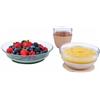 BÉABA & Duralex, Set Pappa Bambino In Vetro, Piatto Ciotola E Bicchiere Con Ventosa In Silicone, Ergonomico Ed Evolutivo, Sano E Resistente, Made In France, Naturale