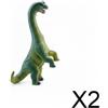 Set di 6 Statuette di Dinosauri, Giocattoli, Modelli Preistorici, Repliche in