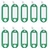 ‎Werner Dorsch Wedo 262 101804 Key Ring Tag - Green (Pack of 10), One Size Green with Ring
