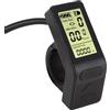 Generic Pannello Display LCD per Bici Elettrica Colore Leggero 24V 36V 48V Design Ergonomico per un Facile Utilizzo ABS