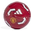 adidas Unisex - Adulto Manchester United Home Club Recreation Ball, mufc red/white, 5