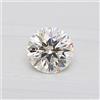 GIA Certificato 0.34 CT Naturale Diamante Rotondo 4.5 MM L Colore Faint Marrone