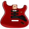 Fender Deluxe Stratocaster HSH Chitarra Elettrica, Candy Apple Red | Configurazione pickup humbucker HSH, corpo in ontano, ponte a 2 punti, finitura lucida, sonorità versatili