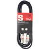 Stagg SMC3 RD Cavo per microfono 3 m XLR Maschio a Femmina