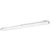 Eglo Lampada da soffito per ambienti umidi Eco Tube-E, illuminazione | cantina garage, plafoniera tubo, 128,5 cm, plastica grigia, 2 attacchi G13, IP65