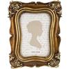 Sunlit Cornice portafoto vintage, 10 x 15 cm, lussuose cornici antiche con vetro frontale, bronzo