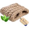 Creative Deco Corda di Juta Intrecciata, 5 m, 30 mm | Rotolo da 5 m, corda di juta intrecciata 30 mm, marrone naturale, per decorazioni fai da te giardinaggio e tiragraffi