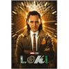 Grupo Erik: Poster Marvel Loki - Time Variant, Parete Loki, 61x91,5cm, Carta Lucida, Incorniciabile, Decorazione Supereroi