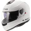 LS2 CASCO MODULARE LS2 FF908 STROBE II GLOSS WHITE-06 LS2 : Taglia Int - L
