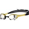 ARENA Cobra Ultra Swipe Mirror Occhialini Nuoto da Gara Anti-Appannamento Unisex Adulto, Occhialini Piscina e Mare con Lenti a Specchio Curve, Protezione UV, 5 Ponti Nasali Intercambiabili