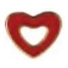 SANICO SRL Orecchino Sterile Bjt715 Gp Red Heart