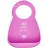 Chicco Bavaglia Silicone Rosa