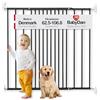 BabyDan MultiDan, 62.5-106.8 cm, Cancelletto estensibile per scale/cancello per bambini, Metallo, Nero, Made in Denmark - (Cancelletto per animali/cane)