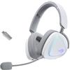 ASUS ROG DELTA II, Cuffie Gaming Senza Fili, Bianche