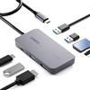 Inateck Hub 7-in-1 USB C HDMI 4K@60Hz, 3 Porte USB 3.2 A 10Gbps, PD 100W, Lettore di Schede SD TF, cavo da 50 cm, per Windows 7/8/10/11, Mac OS, Linux, HB2027