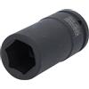 KS Tools 515.1427 Bussola Esagonale per Avvitatori ad Impulsi, Lunga, 27 mm, 3/4