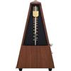 Fabater Metronomo Meccanico per Pianoforte, Chitarra, Violino, Cetra, Movimento in Ottone Massiccio con Battiti Risonanti Chiari 40-208 BPM, modalità Accento Regolabile 0/2/3/4/6 (Grano del legno di