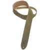 Levy's, MS12-GRN, Tracolla in Pelle Scamosciata Green 2, Lunghezza Regolabile da 36 (91.44 cm) fino a 52 (132 cm), Larghezza 2 (5.08 cm), Colore Green