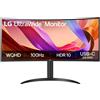Lg Monitor Led 34'' LG 34BQ65VA-B VA UltraWide Quad HD 3440x1440 5ms D Nero [34BQ65VA-B.AEU]