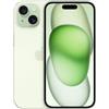 Apple Iphone 15 Verde 128GB Memoria Display 6.1" Retina 48Mpx 5G Mtp53hn/a Nuovo