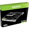 Kioxia SSD - KIOXIA - EXCERIA - 480 GB, 2,5, 555 MB/s in lettura, 540 MB/s in scrittura