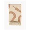 Jonathan Adler Plaid fatto a mano in lana merino Eden - Marrone chiaro