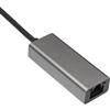 AKYGA Adattatore con cavo AK-AD-65 Network Card USB Type C (m) / RJ45 (f) 10/100/1000 ver. 3.0 15 cm