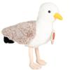Hermann Teddy Teddy Hermann 94175 Gabbiano 20 cm, peluche con contenuto di riciclo ideale (materiale di riempimento)