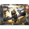 Educa - Puzzle 200 pezzi Dragon Trainer Universal | Puzzle con grandi pezzi colorati per bambini | A partire da 6 anni (20534)