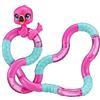 Tangle Serie Jr. Pets | Linky The Flamingo | FIDGET TO FOCUS | Giocattolo Fidget per bambini | 3+ | Giocattolo sensoriale torcente | Ottimo per abilità motorie | In scatola ufficiale..