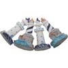 SUPVOX 4 Pezzi Faro In Miniatura Decorativa Nautica Figure Faro per Casa delle Bambole Decorazione del Giardino per Micro-Paesaggio