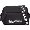 Karl Lagerfeld Jeans Uomo Essential Nylon Crossbody Black One size