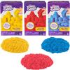 Kinetic Sand, Sabbia Cinetica da Modellare 227gr, Colore Casuale tra Blu, Giallo, Rosso, Confezione a Sorpresa, 3+ Anni