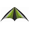 Günther Flugspiele 1077 - Aquilone sportivo Neon Loop, circa 160 x 80 cm, aquilone in robusto poliestere ripstop, per bambini a partire da 10 anni, incluse corde di alta qualità su rotelle