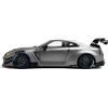 Solido Nissan GT-R R35 Modellino Auto 1:18 JDM Argento