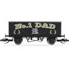 Hornby TT:120 Vagone aperto n. 1 Papà per la Festa del Papà, nero satinato, scala 1:120, età 14+ Materiale rotabile per modellismo ferroviario