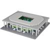 FOCO Prodotto con Licenza Ufficiale VFL Wolfsburg Volkswagen Arena BRXLZ Mini Stadio 3D Bricks Giocattolo da Costruzione