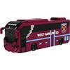 FOCO Prodotto con licenza ufficiale West Ham United FC BRXLZ mattoncini 3D autobus