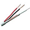 AirSpace RG59UP-100 Cavo Combinato Micro RG59 Alimentazione 100 m Bianco