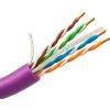 Uniview UTP6-300-BC24AWG-B2CA-R-V Cavo Cat.6 Rame LSZH 305 m Viola