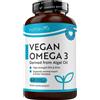 Nutravita Omega 3 Vegan 2000Mg, 600Mg DHA E 300Mg EPA per 2 Porzioni, 60 Capsule Molli